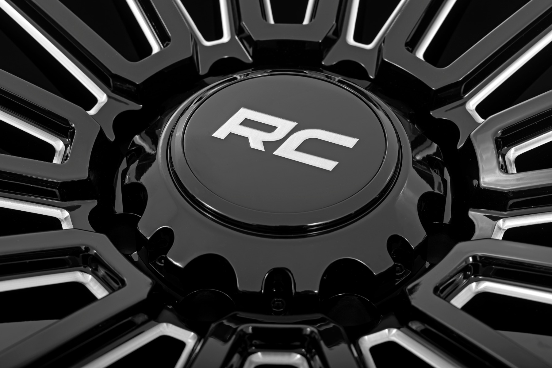 Rough Country 88 Series Wheel One-Piece Gloss Black 17x9 6x135 -12mm Rough Count