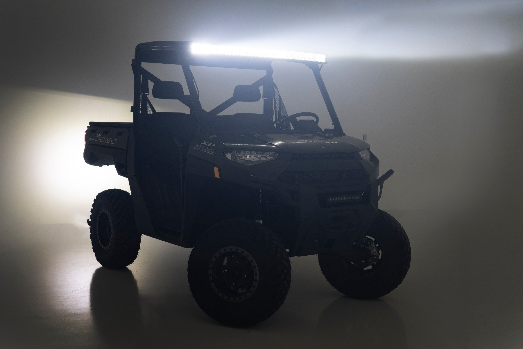 2017 2024 Polaris Ranger XP 1000 LED Light Forward Facing 50 Black Dual Row