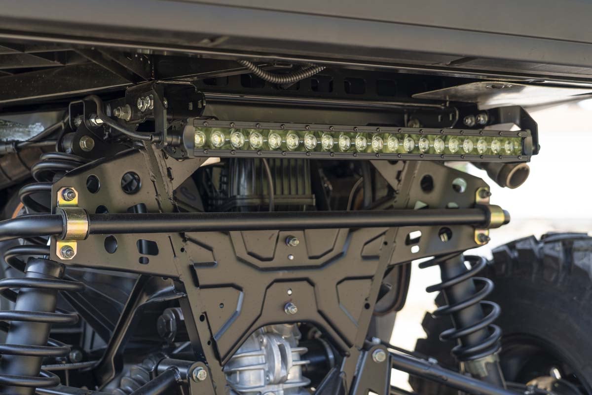 Polaris ranger rear light outlet bar