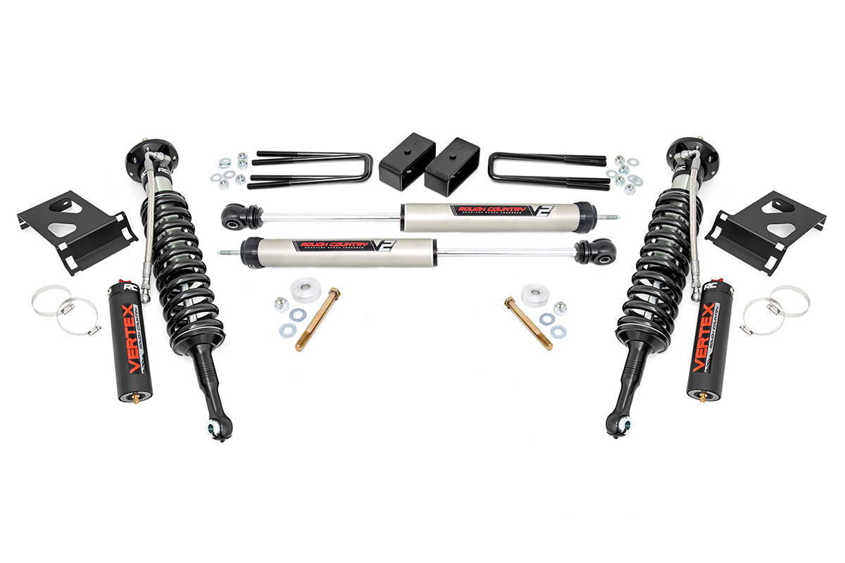 Rough Country 3 inch Toyota Suspension Lift Kit Lifted N3 Struts 05-20 Tacoma - 74531