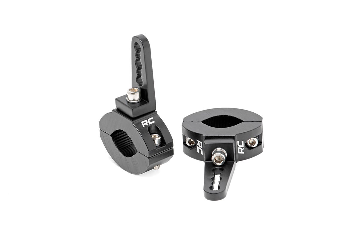 Universal LED Light Adjustable Mounting Clamps | Rough Country