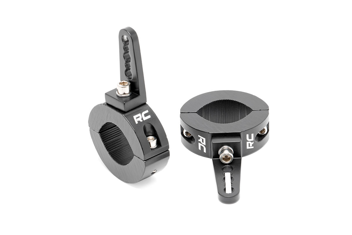 Universal LED Light Adjustable Mounting Clamps | Rough Country