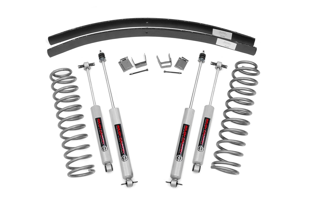 Omix-ADA | 18270.15 | Suspension Leaf Spring Shackle Kit
