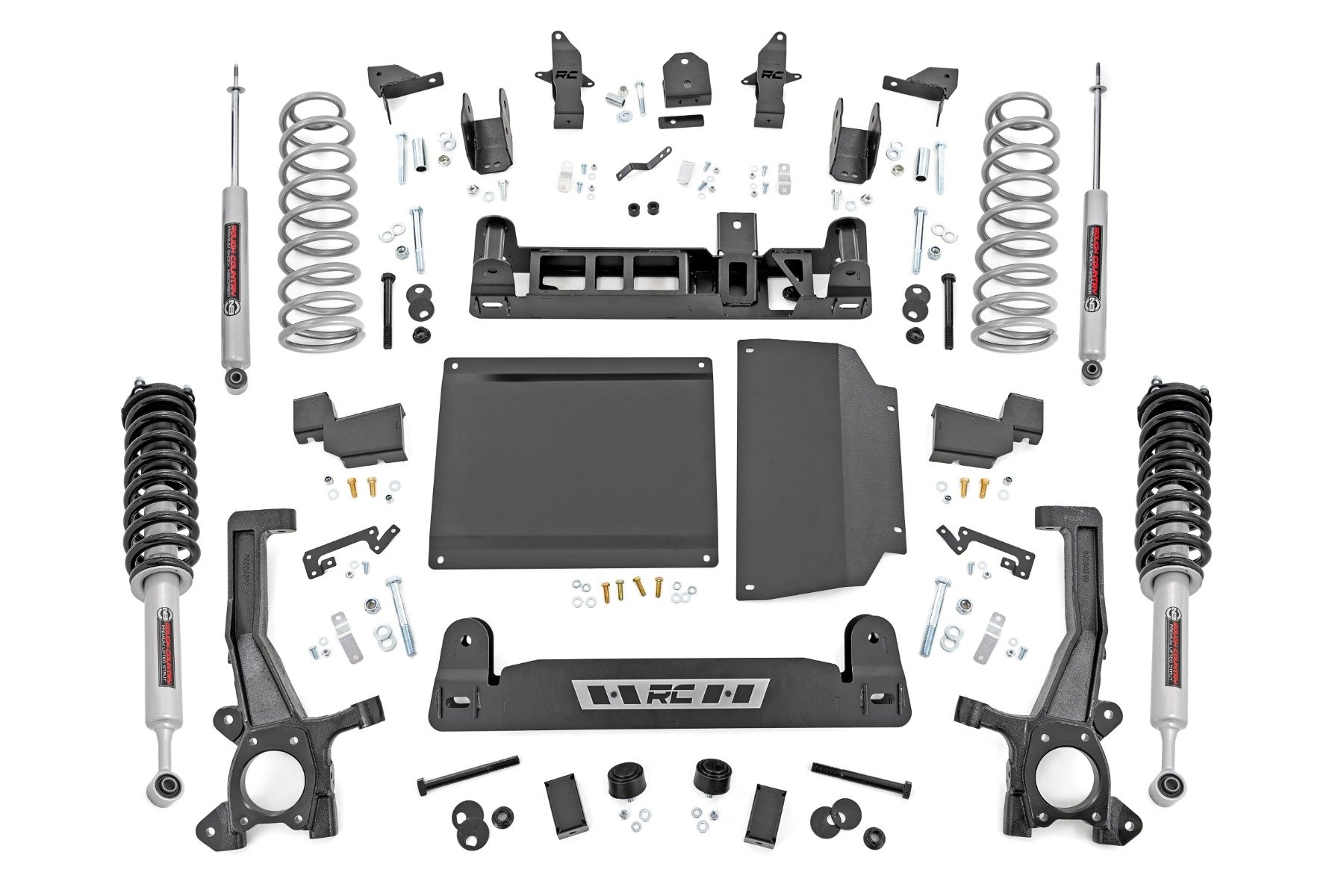 Rough Country (71240) 6 inch Lift Kit | M1 Strut | Rear Coil | Toyota Tundra 4WD (22-23)