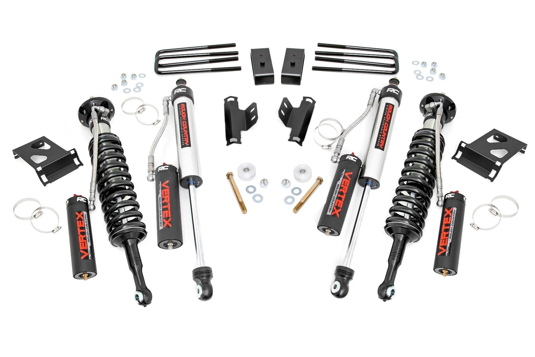 Rough Country 3 inch Toyota Suspension Lift Kit Lifted N3 Struts 05-20 Tacoma - 74531