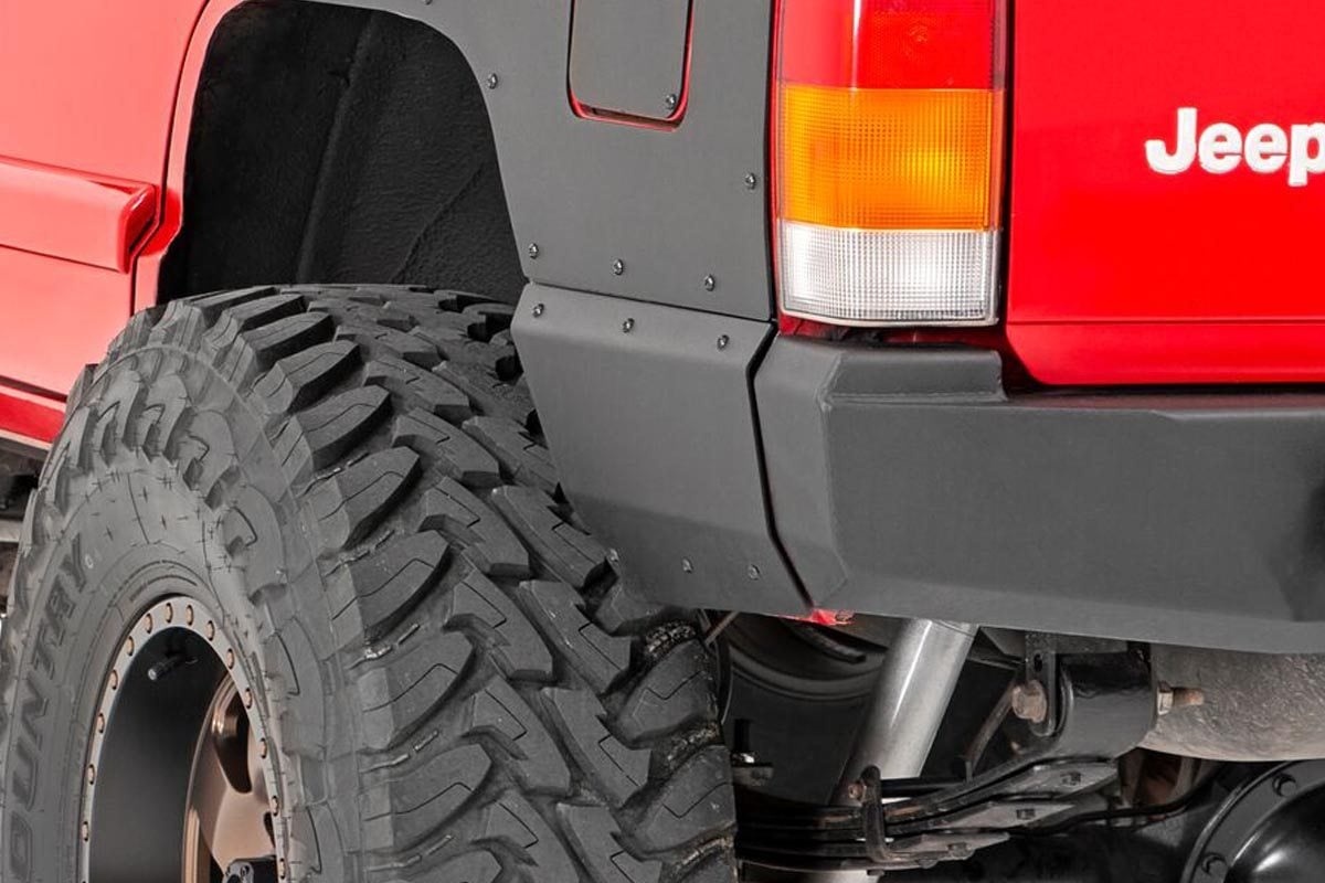 Quarter Panel Armor | Rear | Jeep Cherokee XJ 2WD/4WD (1997-2001