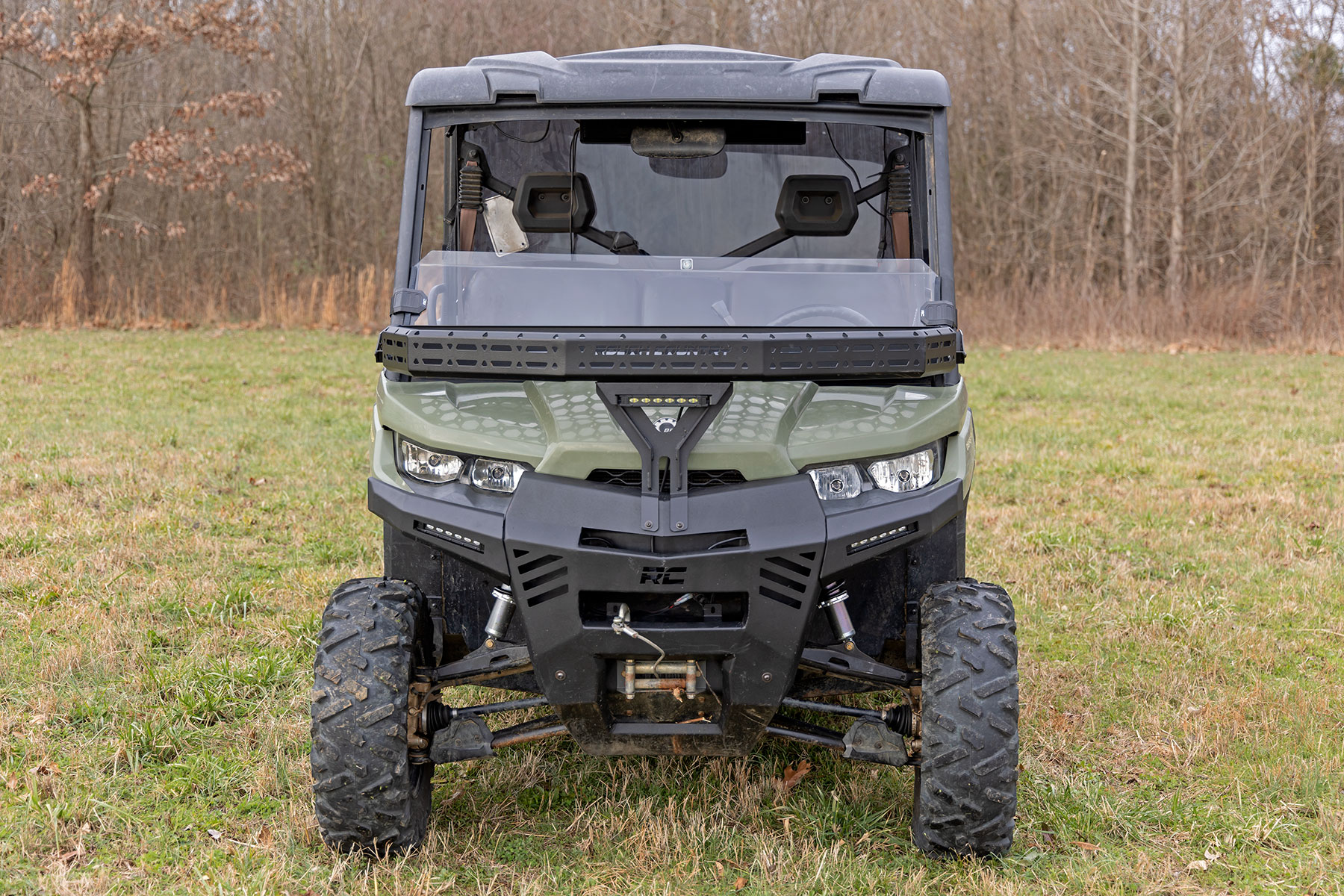 Half Windshield | Scratch Resistant | Can-Am Defender HD 5 / HD 8 / HD 9 / HD 10