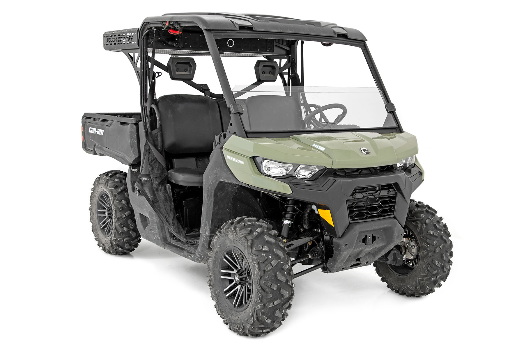 Half Windshield | Scratch Resistant | Can-Am Defender HD 5 / HD 8 / HD 9 / HD 10