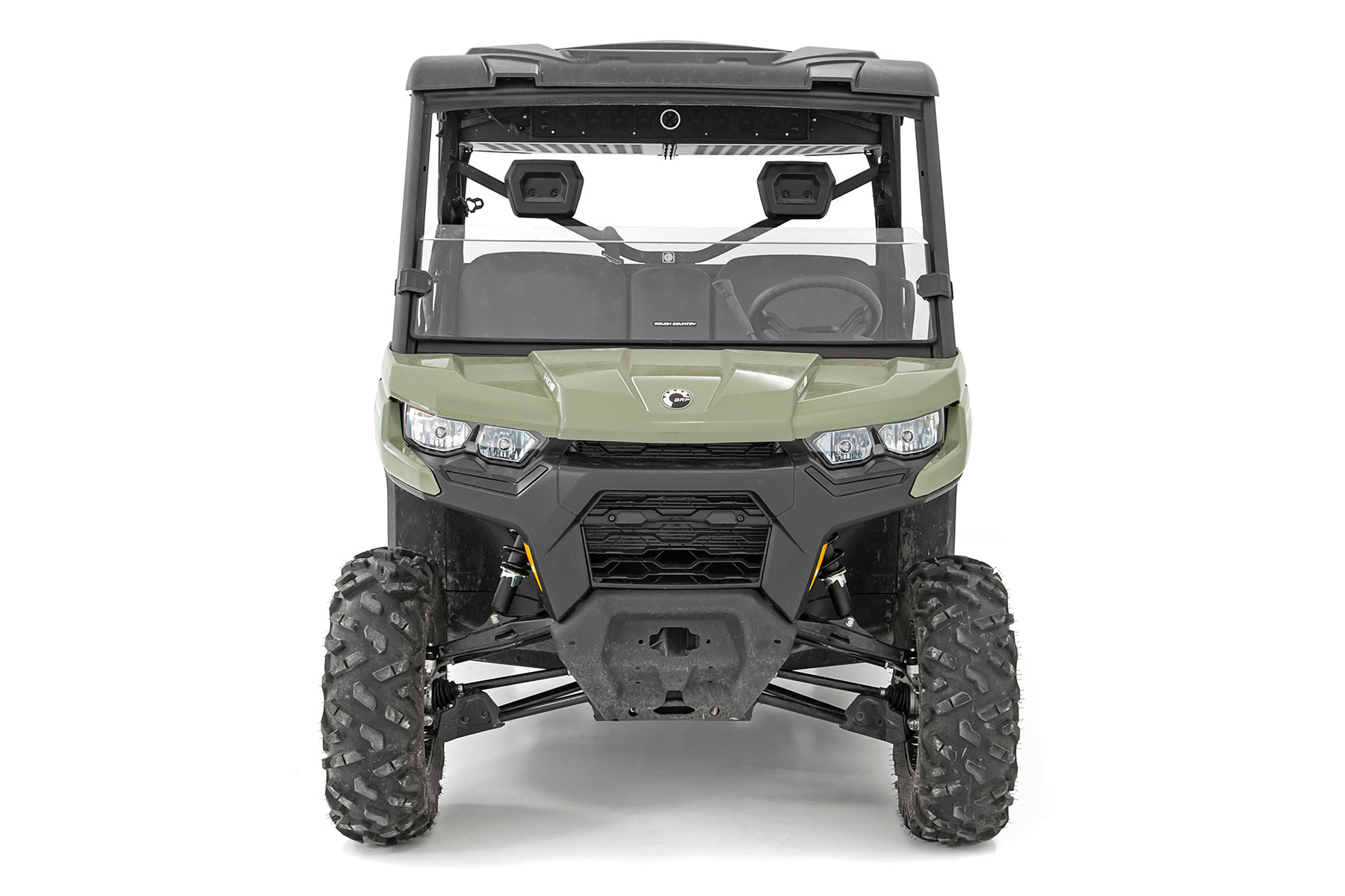 Half Windshield | Scratch Resistant | Can-Am Defender HD 5 / HD 8 / HD 9 / HD 10