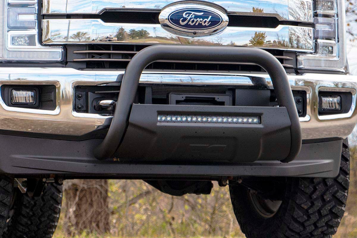 Black LED Bull Bar | Ford F-250 Super Duty 2WD / 4WD (2017-2022)