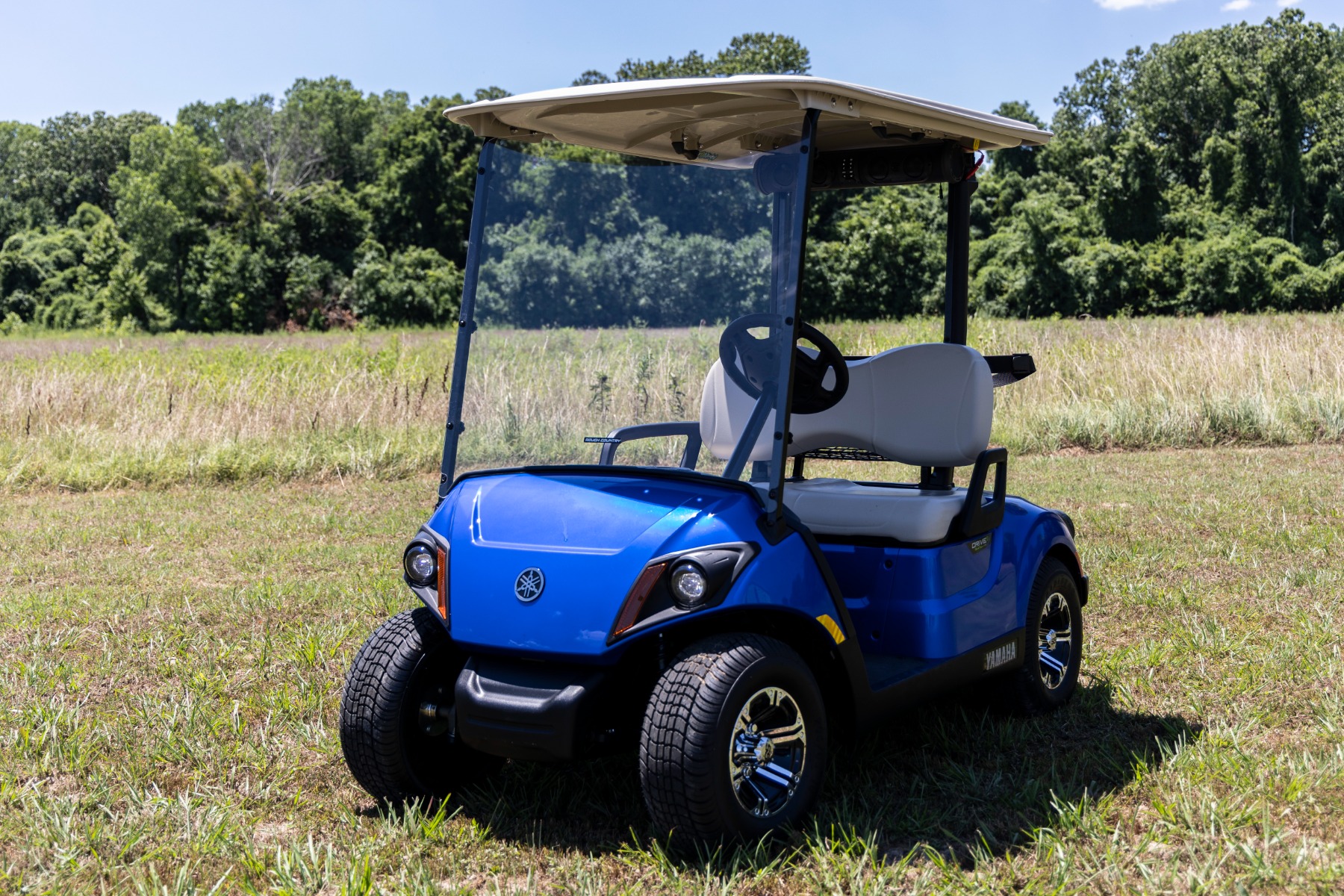 FULL WINDSHIELD | SCRATCH RESISTANT | YAMAHA DRIVE2 GOLF CART