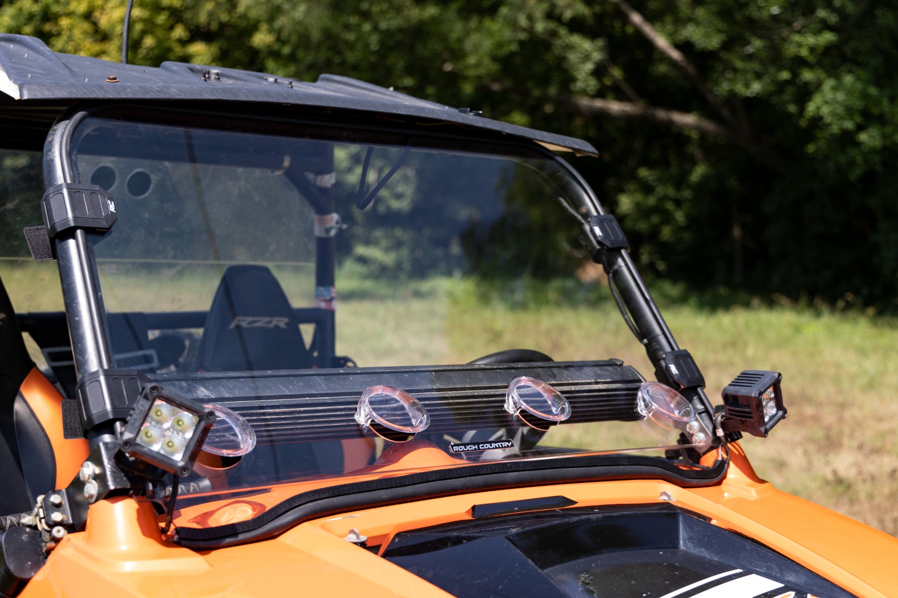 Vented Full Windshield | Scratch Resistant | Polaris Ranger RZR 4 800 / RZR S 800