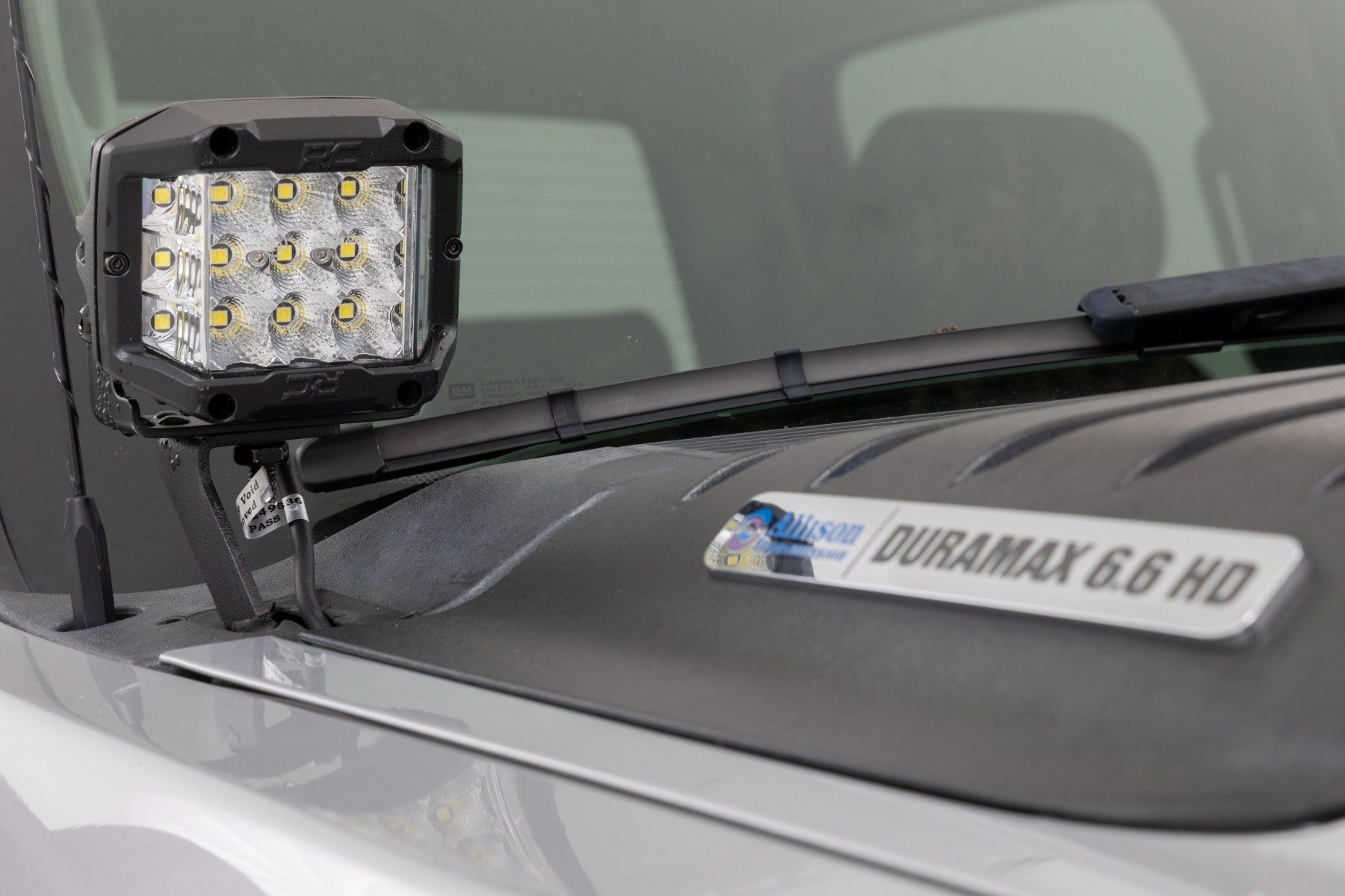 LED Light Kit | Ditch Mount |3" OSRAM | Wide | Chevy 1500 & Chevy / GMC 2500HD / 3500HD (07-14)