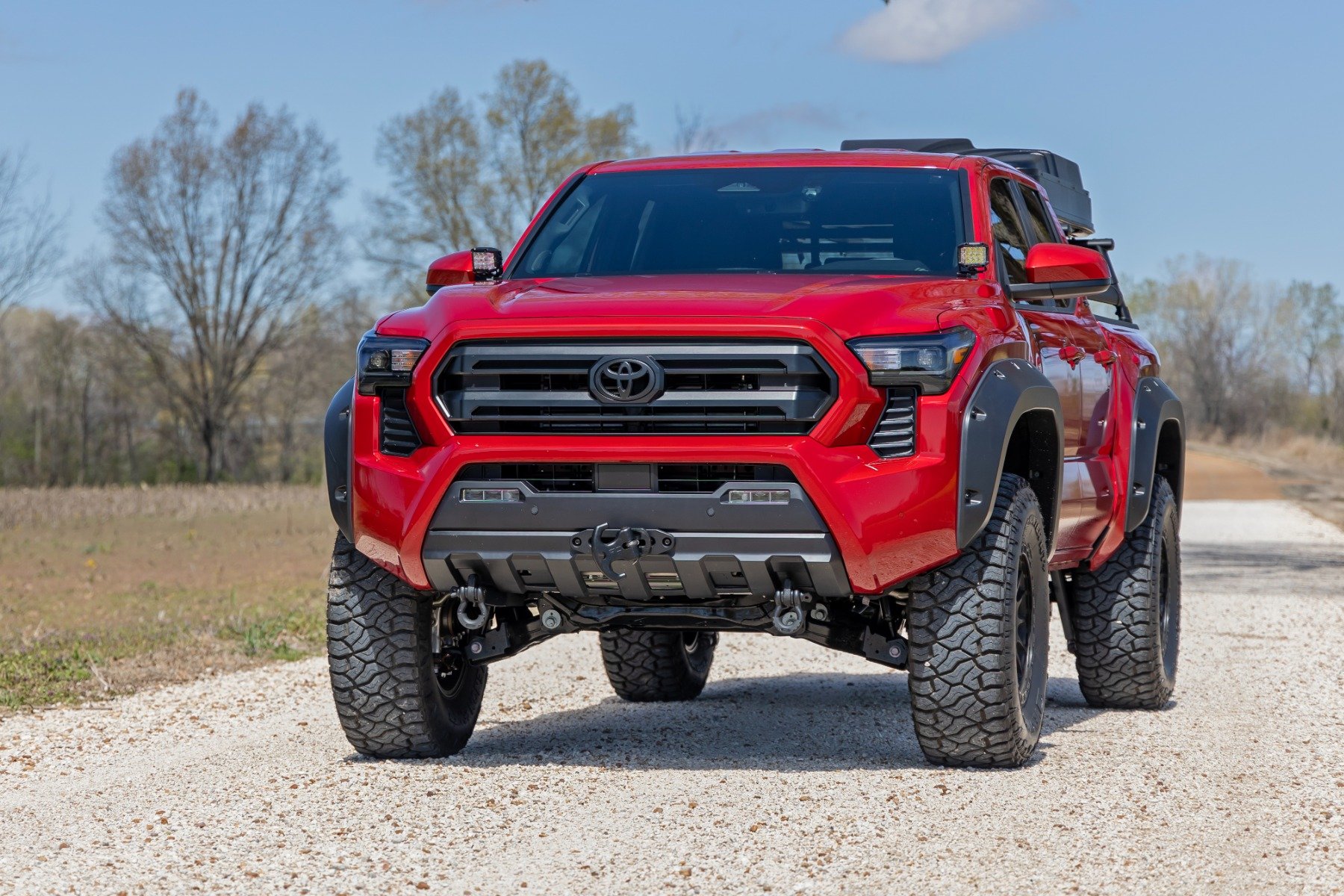 LED Light Kit | Ditch Mount | 2" Black Pair | Spot | Toyota Tacoma (2024)