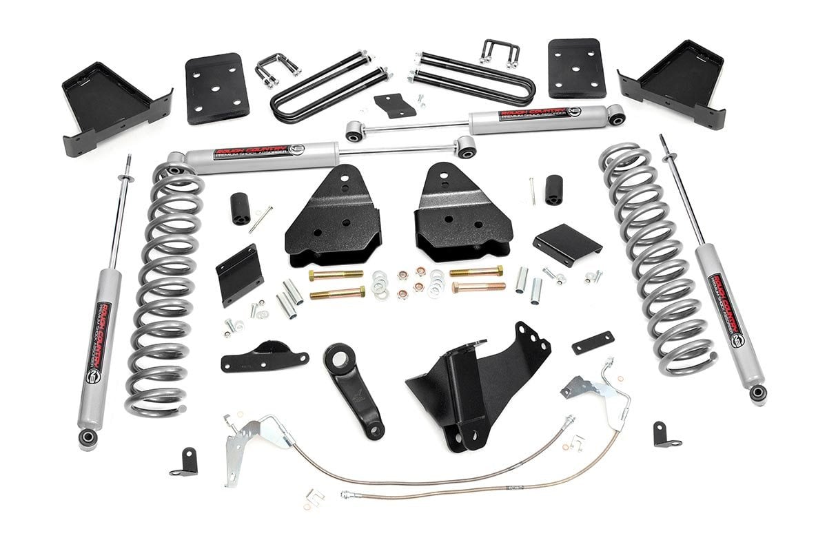 6 Inch Lift Kit | Gas | No OVLD | Ford F-250 Super Duty 4WD (2011-2014)