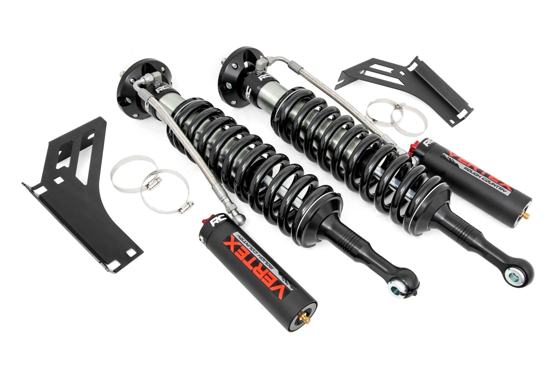 Vertex 2.5 Remote Reservoir Leveling Coilovers | 2 Inch | Toyota 4Runner (10-23) / Tacoma (05-23)