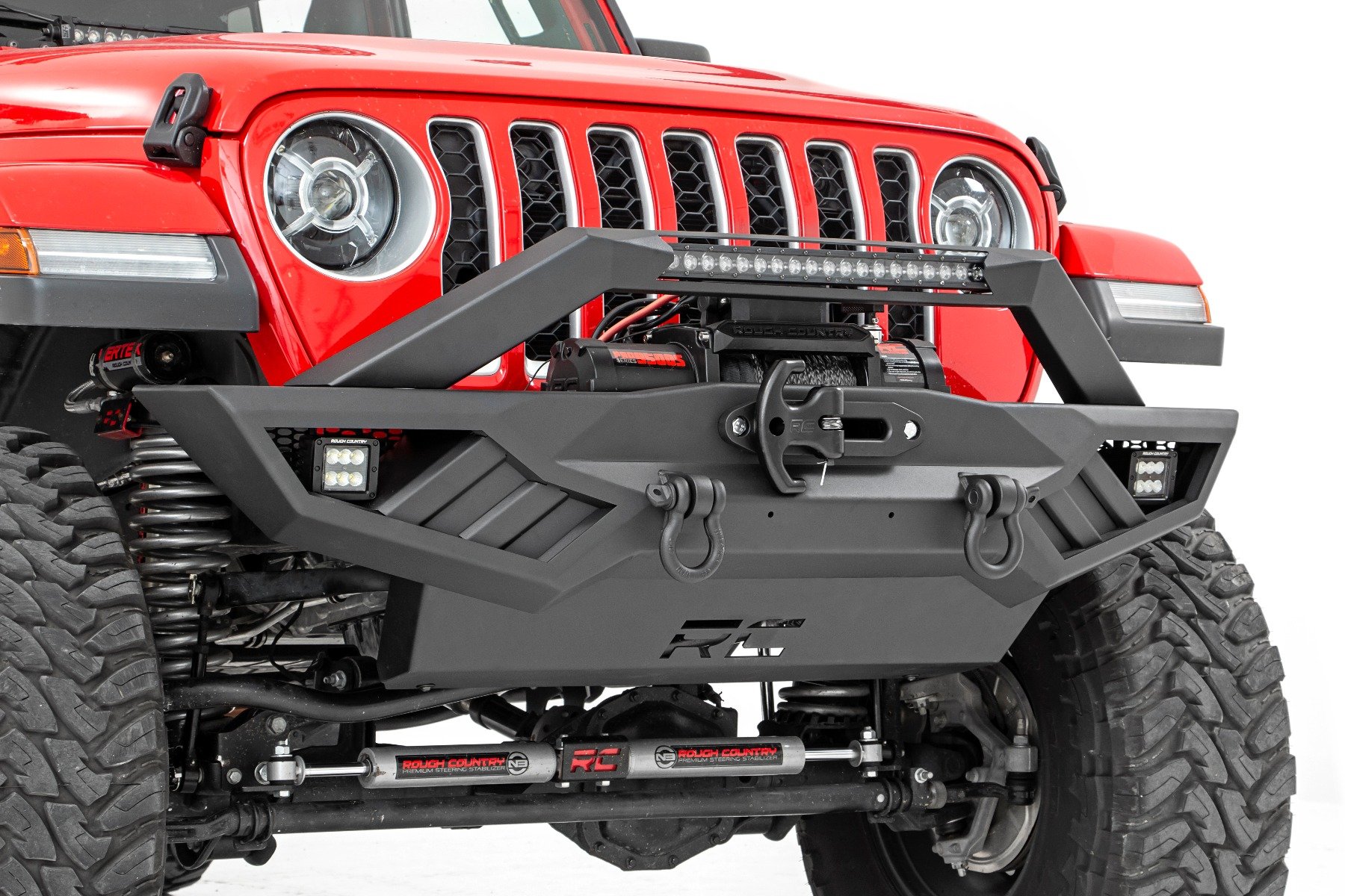 Front Winch Bumper | Jeep Gladiator JT / Wrangler JK & JL 