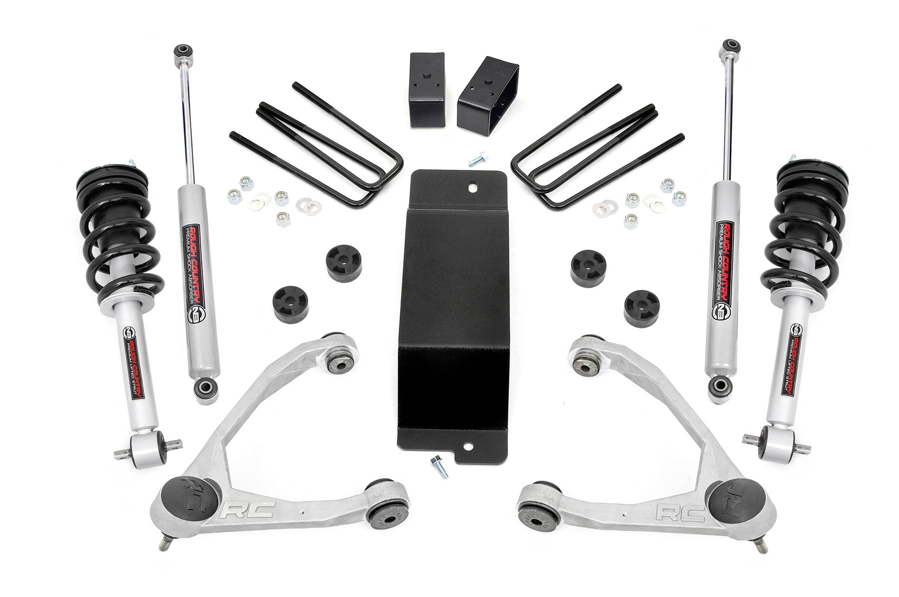 3.5 Inch Lift Kit | UCA | N3 Struts | Chevy / GMC 1500 (07-13)