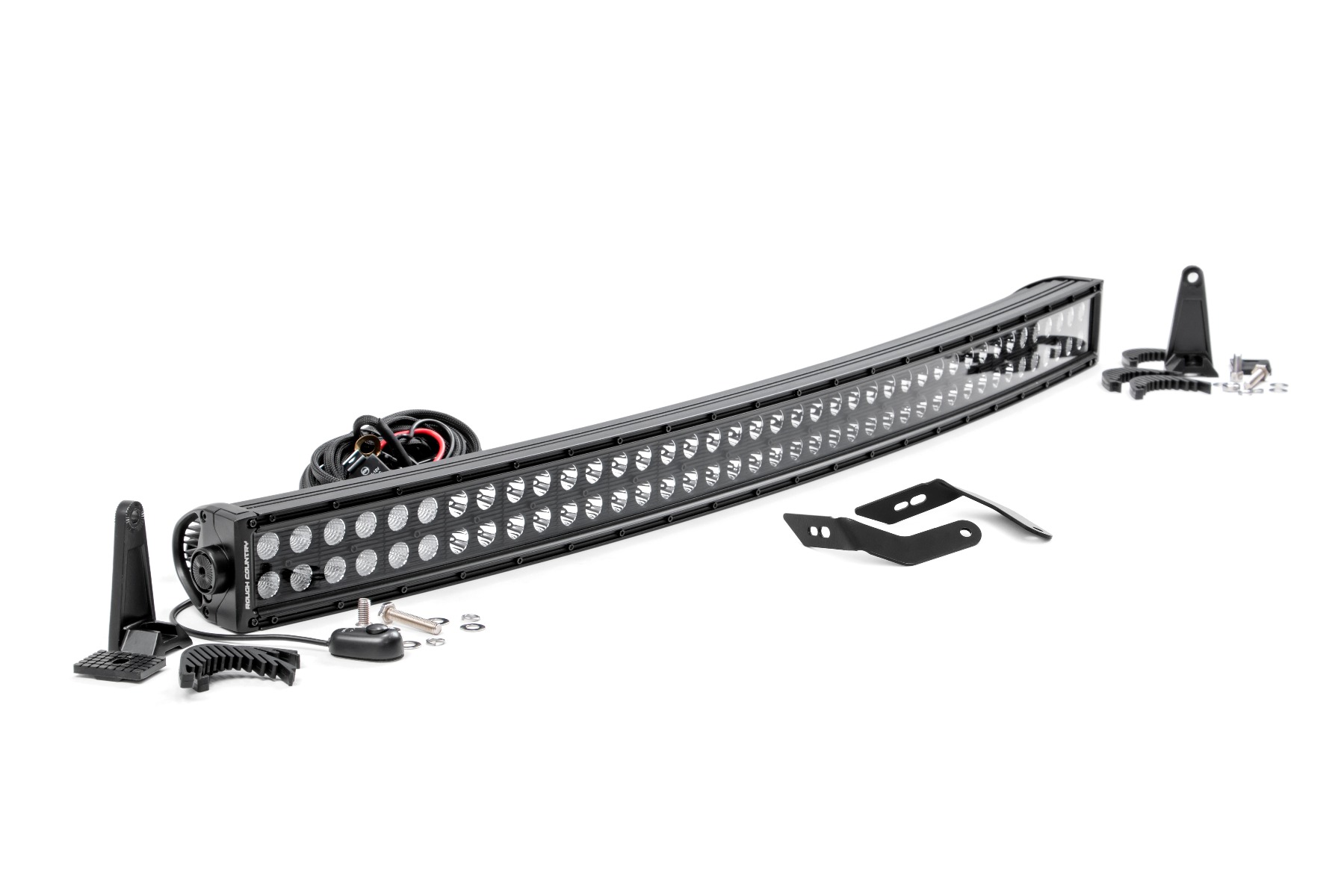 LED Light | Front Mount | 40" Black Dual Row | Honda Talon 1000