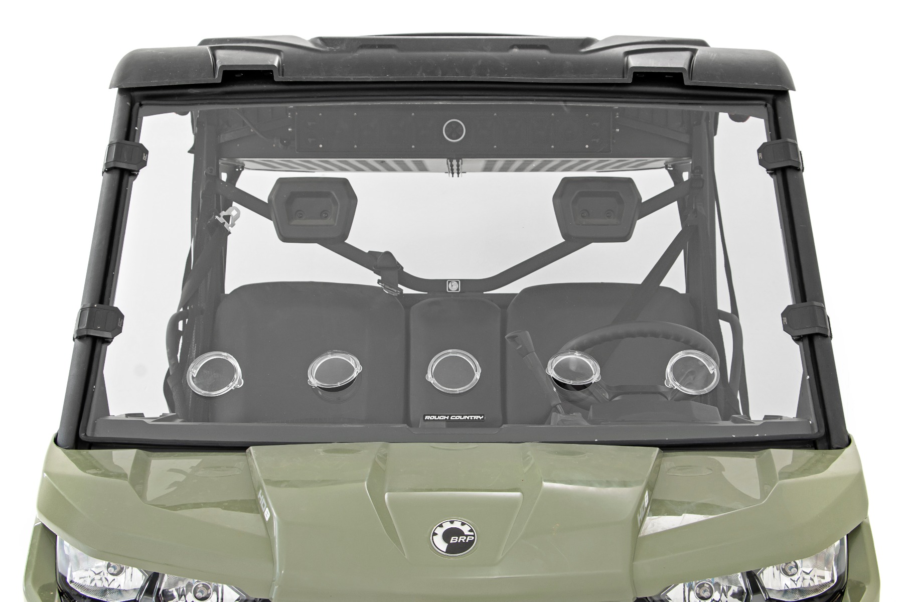 Vented Full Windshield | Scratch Resistant | Can-Am Defender HD 5 / HD 8 / HD 9 / HD 10