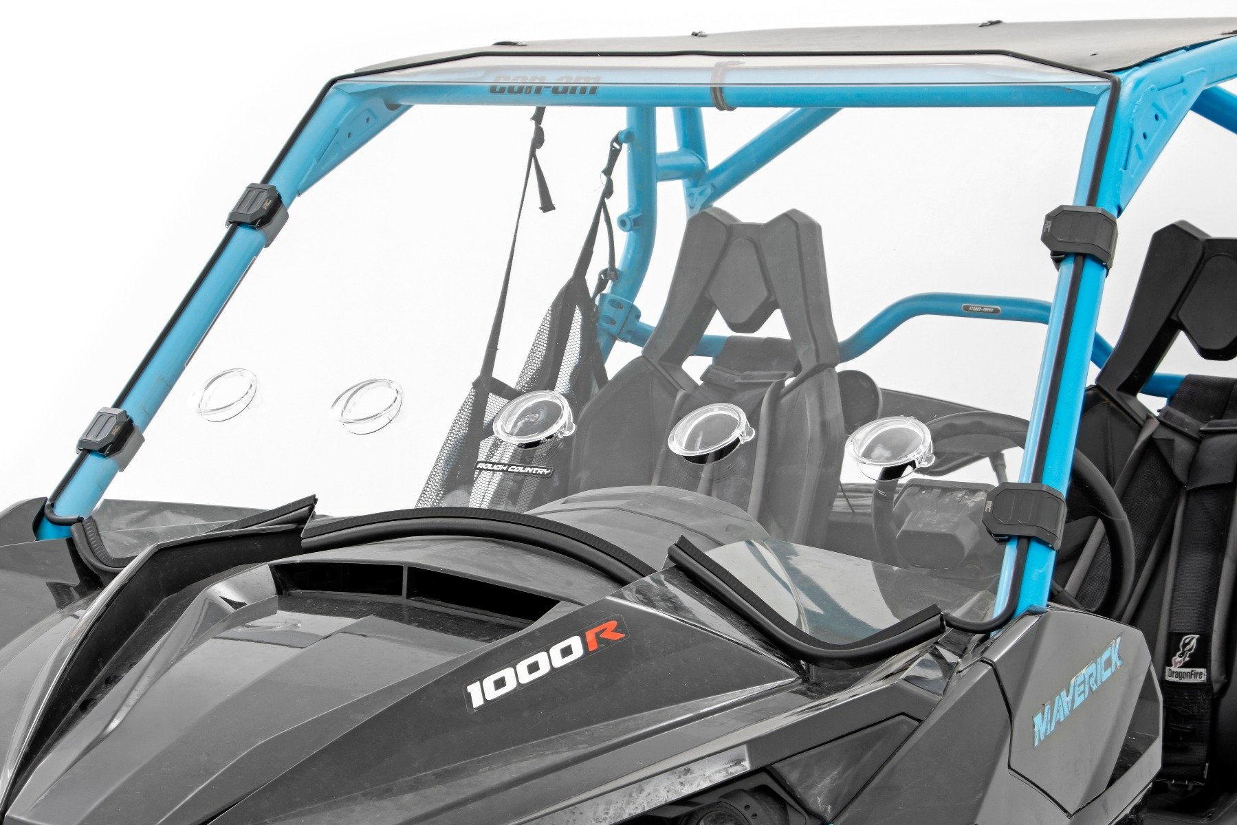 Vented Full Windshield | Scratch Resistant | Can-Am Maverick / Maverick Max / Maverick Turbo