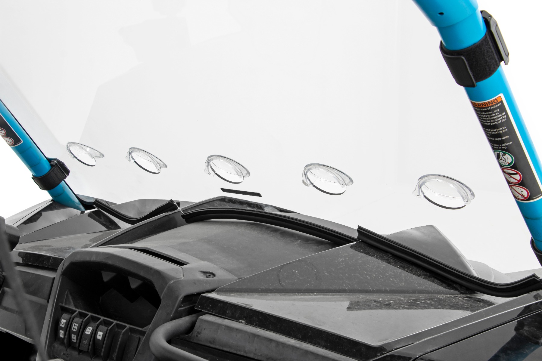 Vented Full Windshield | Scratch Resistant | Can-Am Maverick / Maverick Max / Maverick Turbo