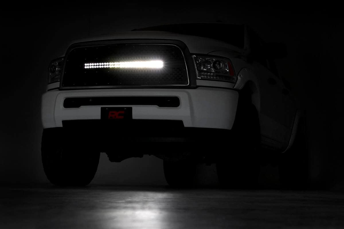 Mesh Grille | 30" Dual Row LED | Black | Ram 2500 / 3500 (13-18)