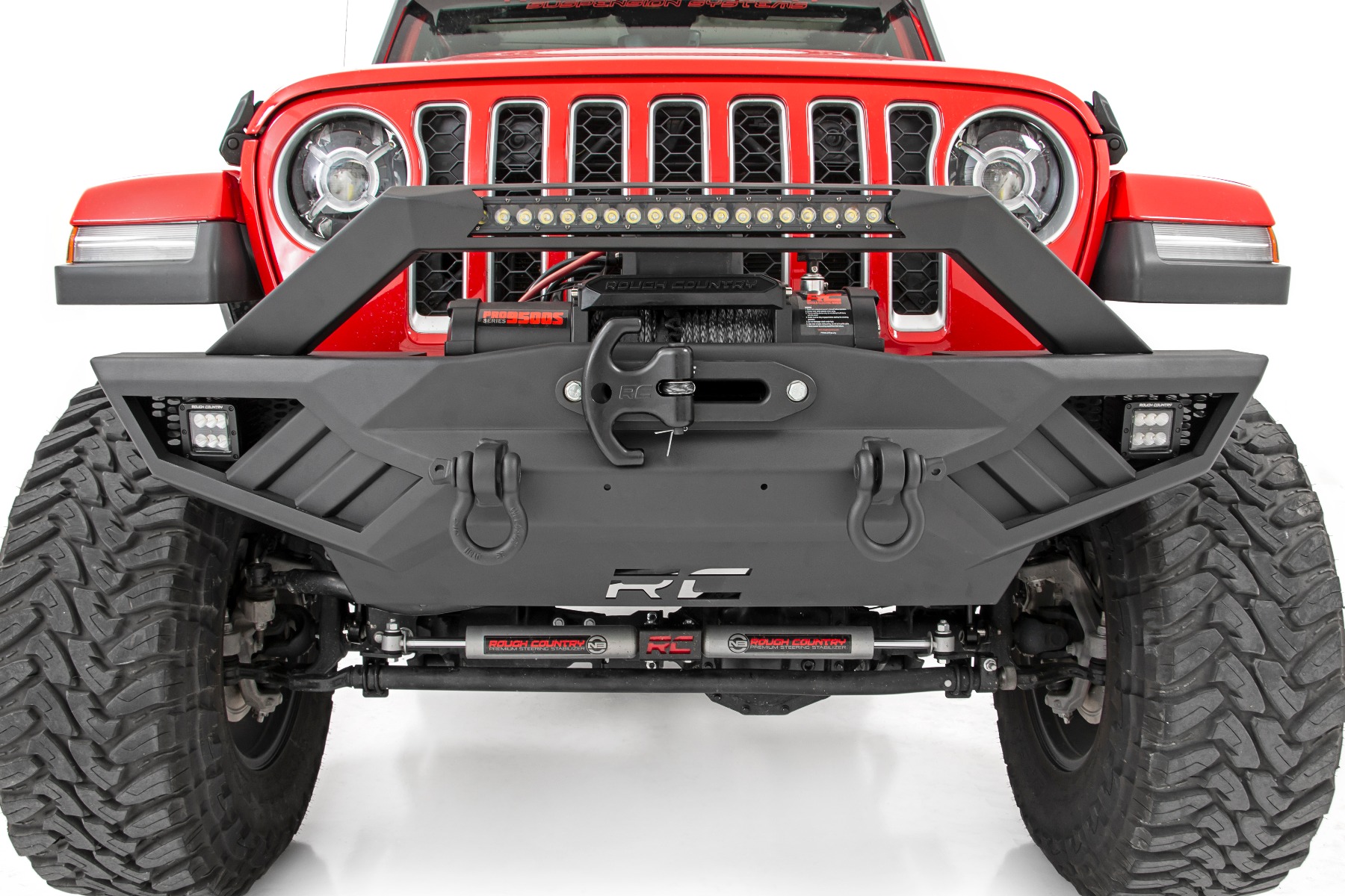 Front Winch Bumper | Jeep Gladiator JT / Wrangler JK & JL / Wrangler Unlimited