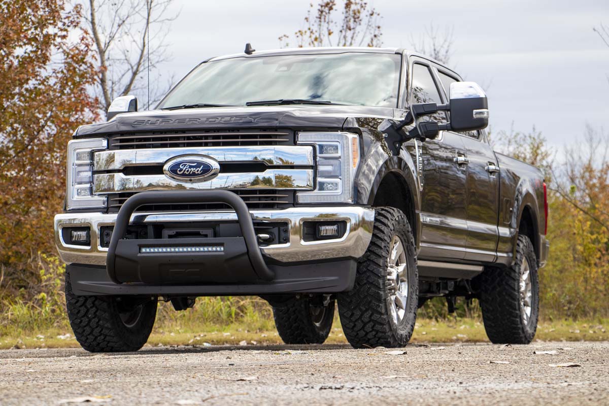 Black LED Bull Bar | Ford F-250 Super Duty 2WD / 4WD (2017-2022)