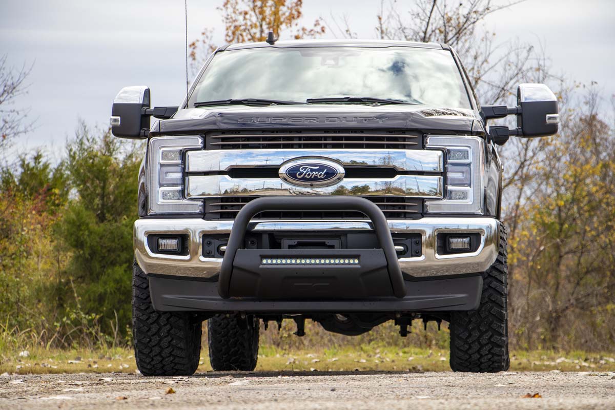 Black LED Bull Bar | Ford F-250 Super Duty 2WD / 4WD (2017-2022)