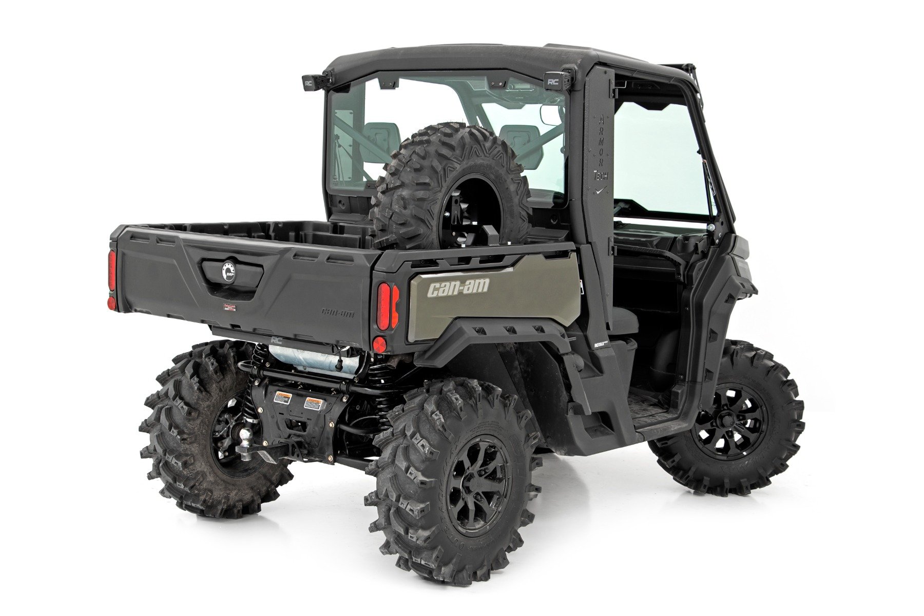 Spare Tire Carrier | Bed Side Mount | Multiple Makes & Models (Can-Am / Polaris)