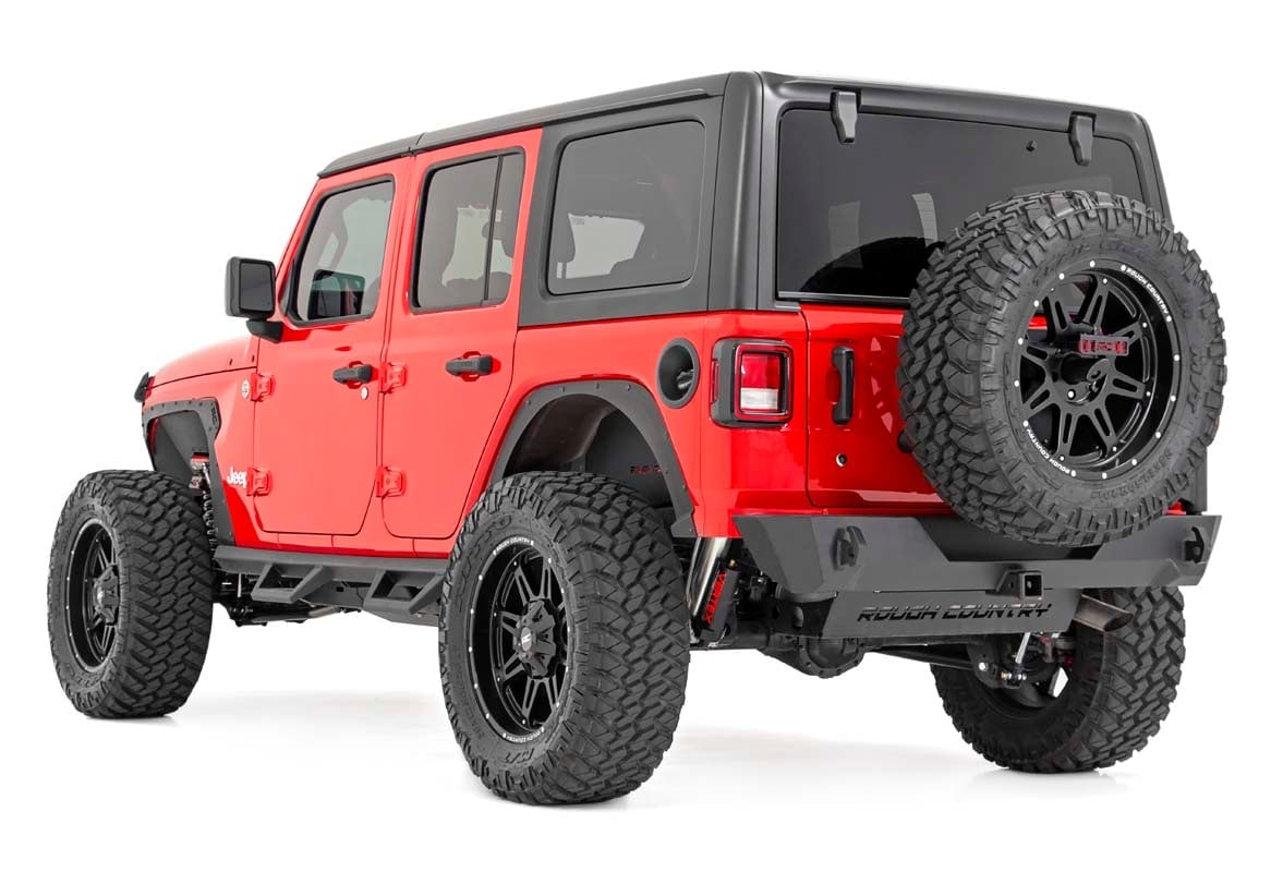 3.5 Inch Lift Kit | Adj Lower | FR D / S | Jeep Wrangler Unlimited 4WD (2024)