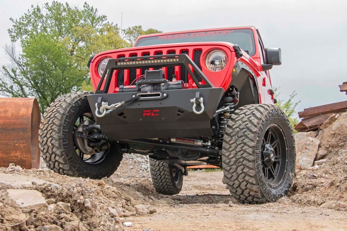 3.5 Inch Lift Kit | Adj Lower | FR D / S | Jeep Wrangler Unlimited 4WD (2024)