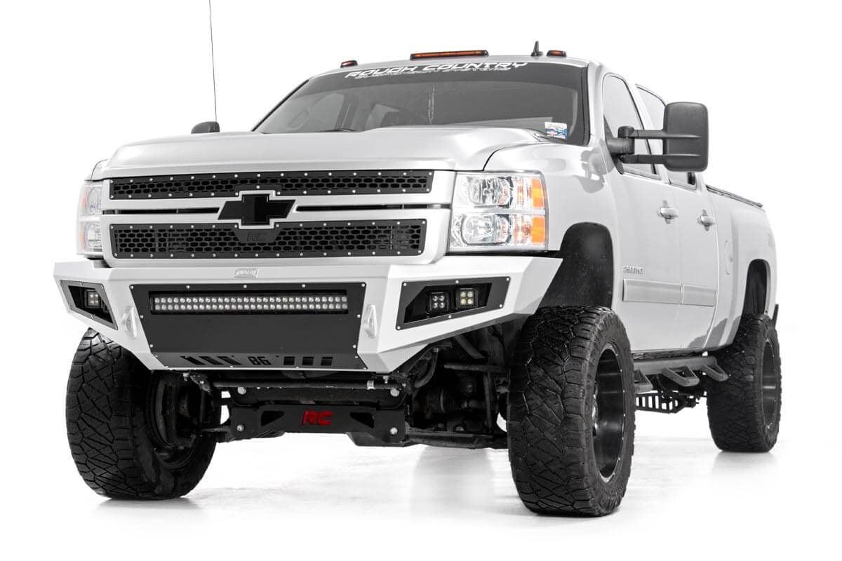 Mesh Grille | Chevy Silverado 2500 HD / 3500 HD 2WD / 4WD (2011-2014)