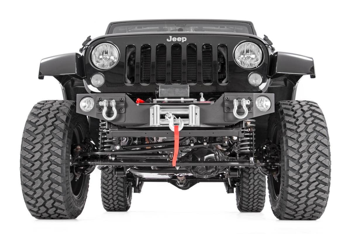 Front Hybrid Stubby Bumper | Fog Mounts | Jeep Wrangler JK(07-18)