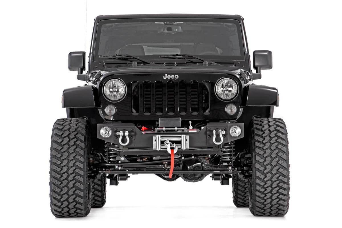 Front Hybrid Stubby Bumper | Fog Mounts | Jeep Wrangler JK(07-18)