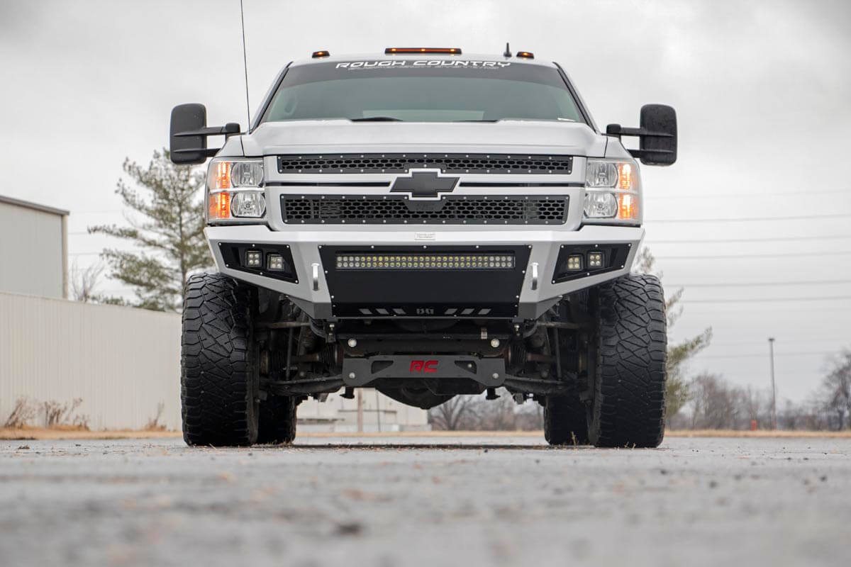 Mesh Grille | Chevy Silverado 2500 HD / 3500 HD 2WD / 4WD (2011-2014)