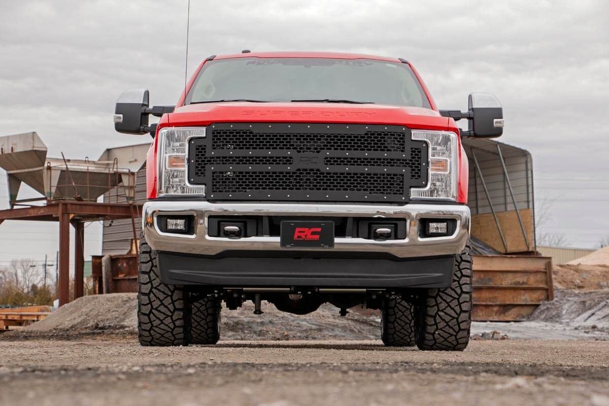 Mesh Grille | Ford F-250 / F-350 Super Duty 2WD / 4WD (2017-2019)