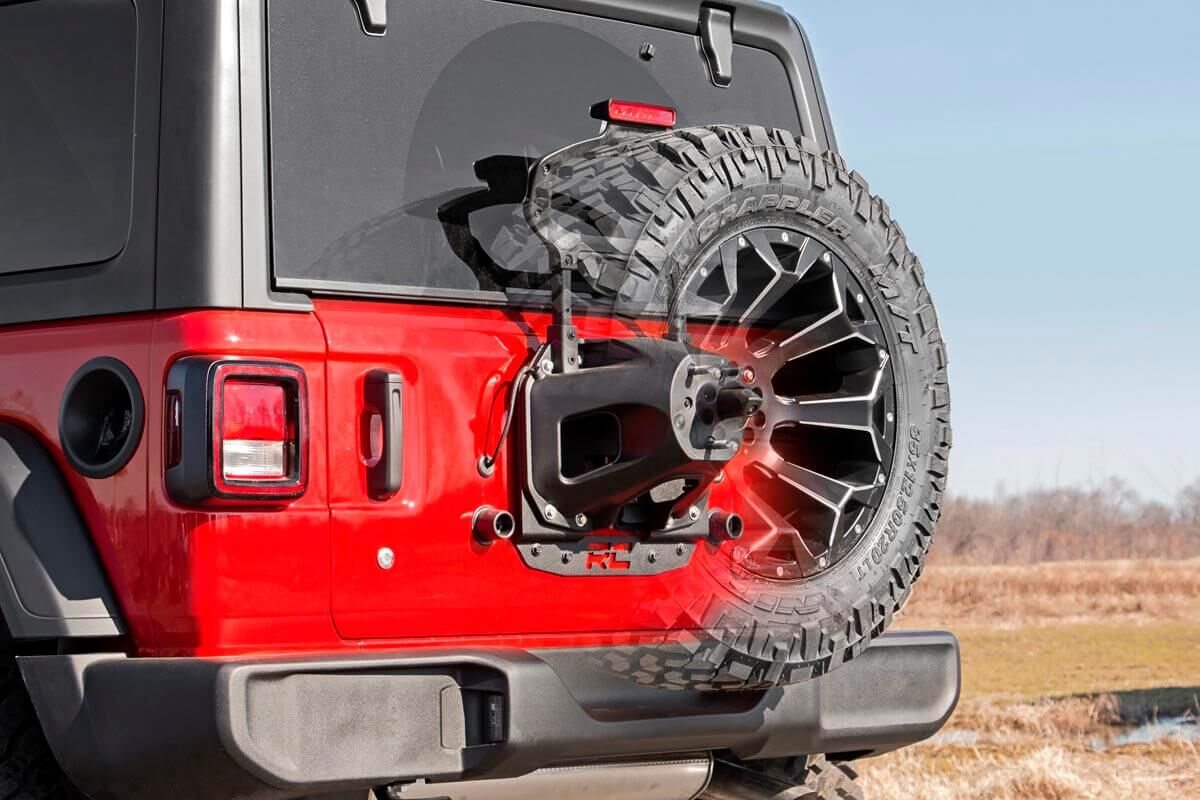 Tire Carrier Relocation Plate | Prox Sensor | Jeep Wrangler JL (18-23)