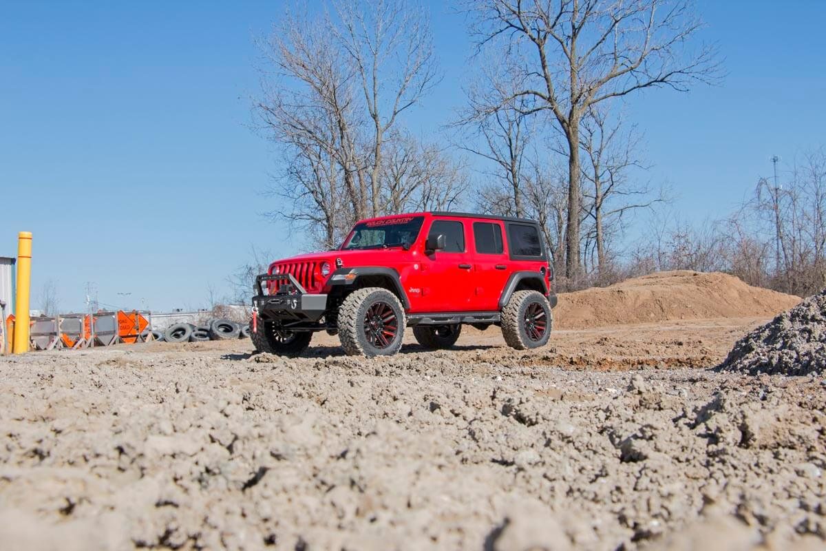 3.5 Inch lift Kit | C / A Drop | FR D / S | Jeep Wrangler Unlimited 4WD (18-23)