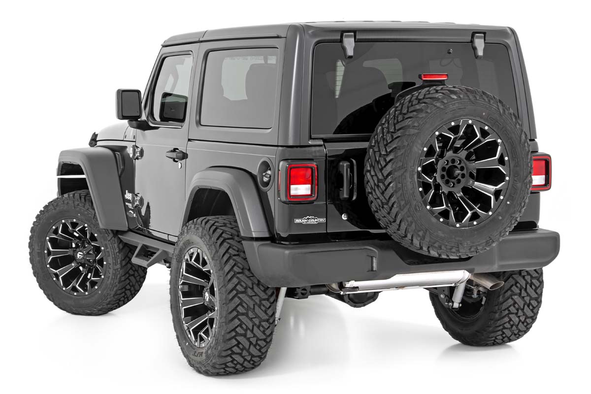 Contoured Drop Steps | 2 Door | Jeep Wrangler JL 4WD (2018-2024)