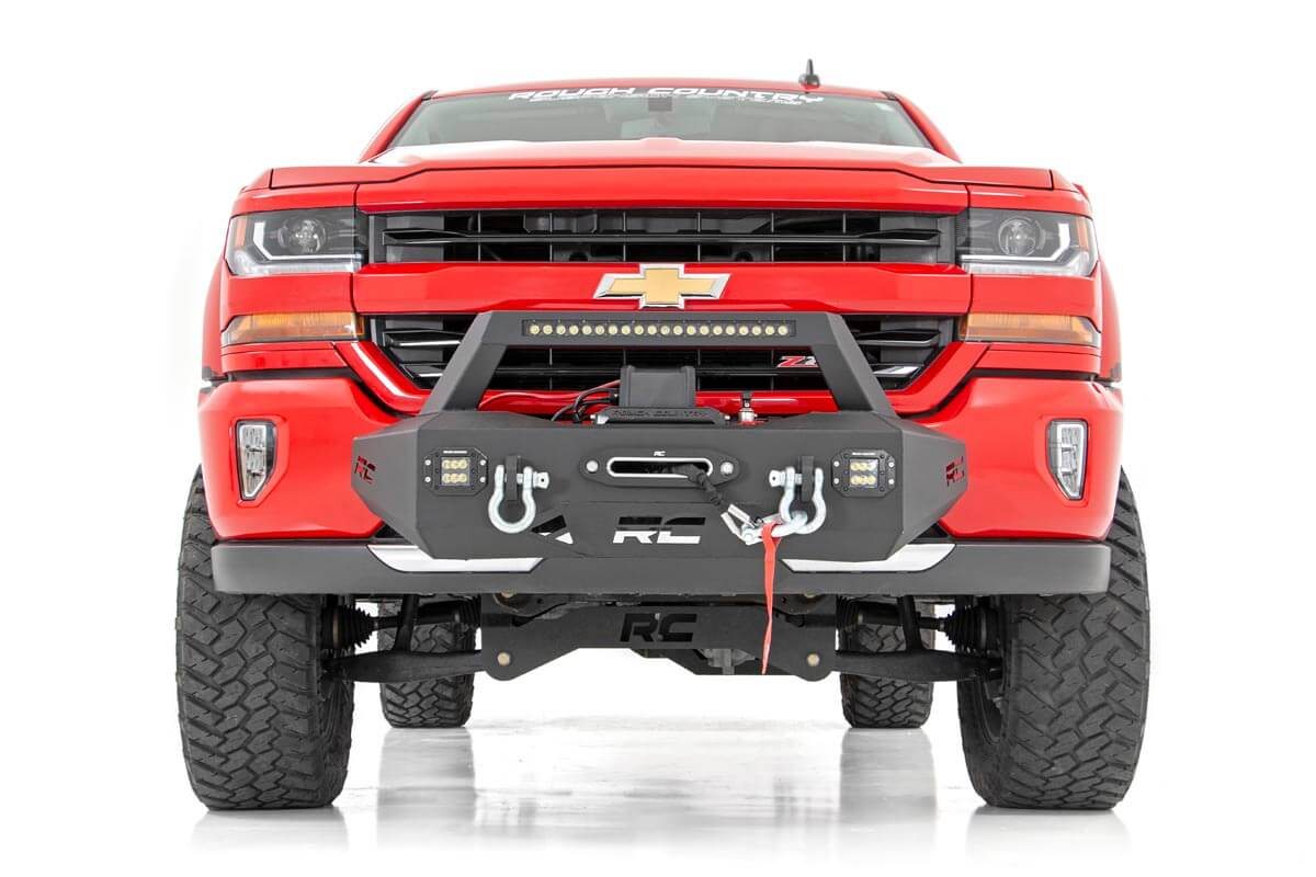 EXO Winch Mount Kit | Chevy Silverado 1500 2WD / 4WD (2007-2018 & Classic)