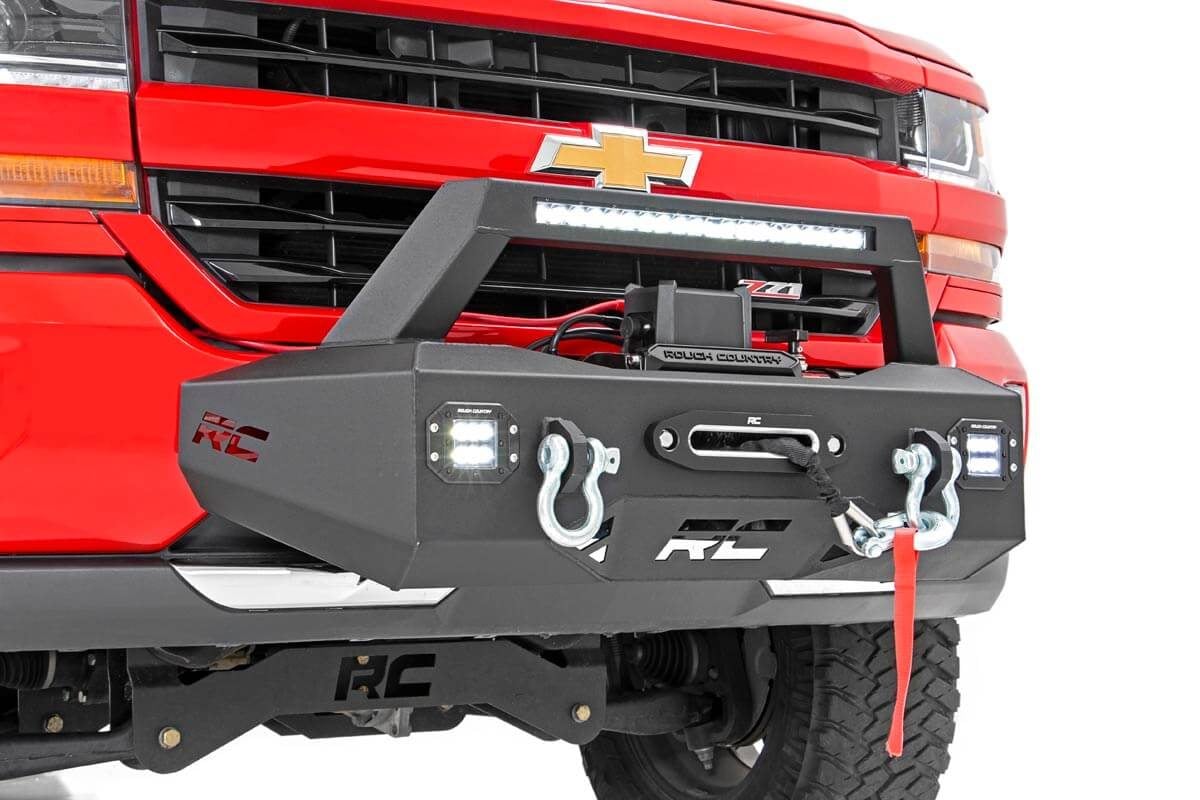 EXO Winch Mount Kit | Chevy Silverado 1500 2WD / 4WD (2007-2018 & Classic)