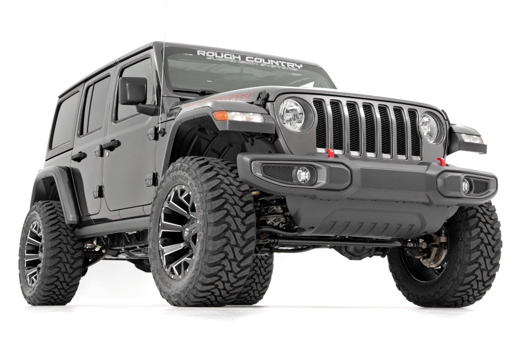 Rough Country 79740 | Suspension 2.5IN | Coils | M1 | Jeep Wrangler ...