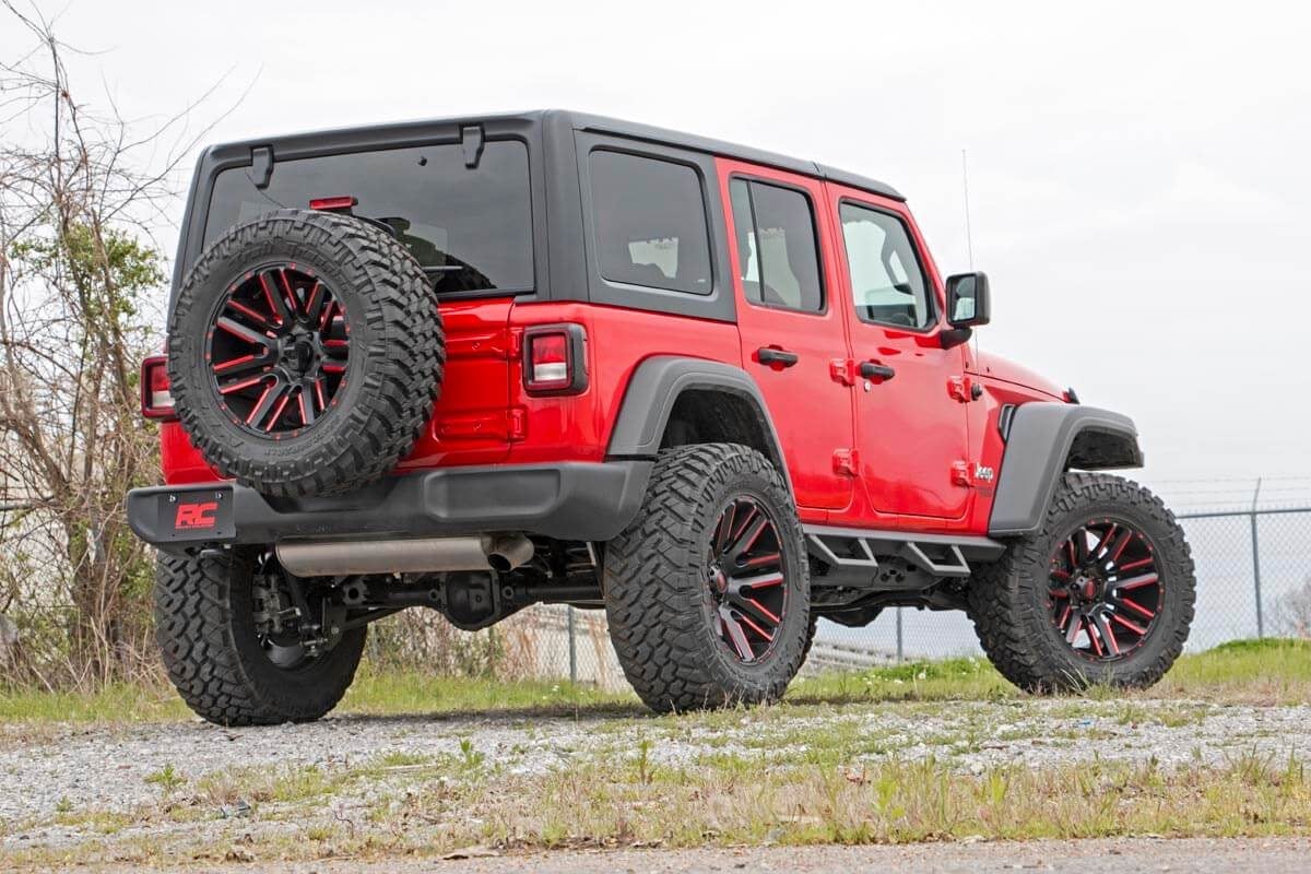 Contoured Drop Steps | 4 Door | Jeep Wrangler JL (21-24) / Wrangler Unlimited (18-24) 