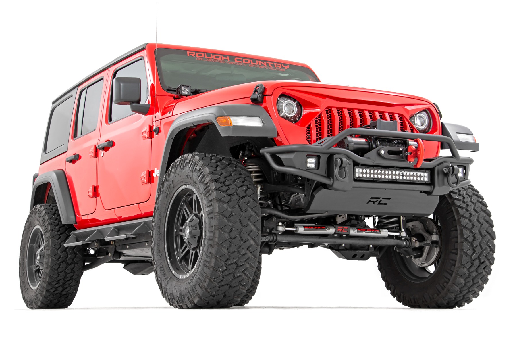 Front Winch Bumper | Tubular | Skid Plate | Jeep Gladiator JT / Wrangler JK & JL 