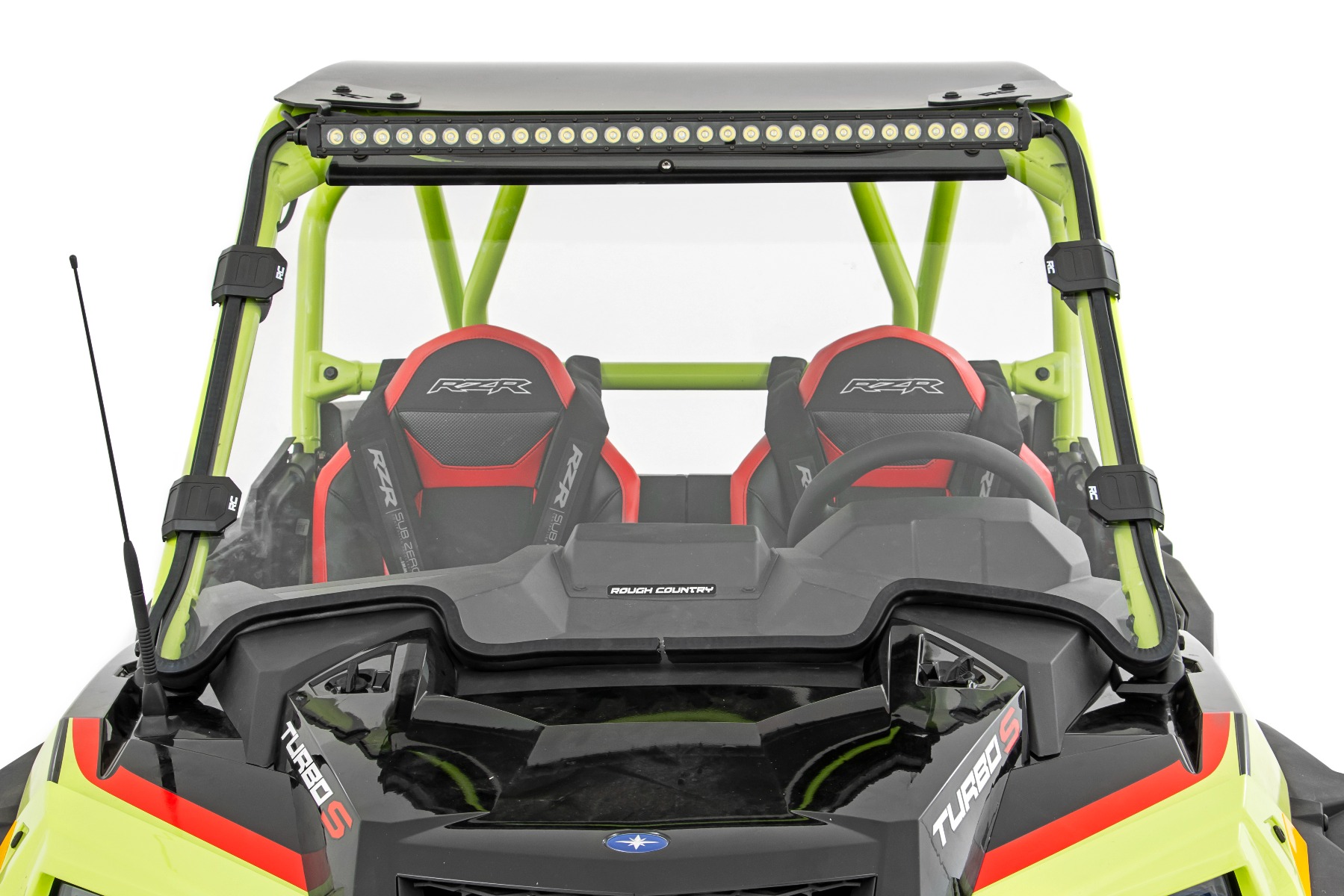 30" LED Kit | Front-Facing | Curved | Polaris RZR Turbo S