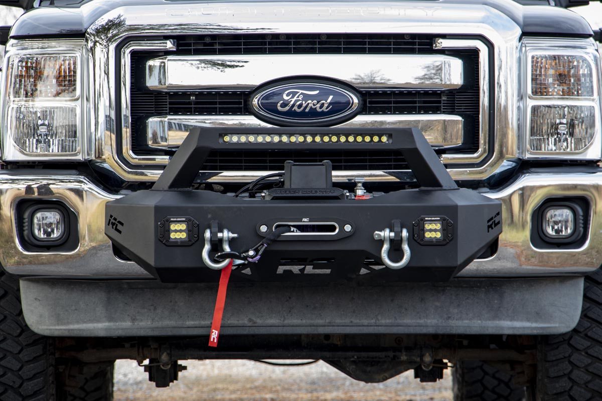 EXO Winch Mount Kit | Ford F-250 / F-350 Super Duty 2WD / 4WD (2011-2016)