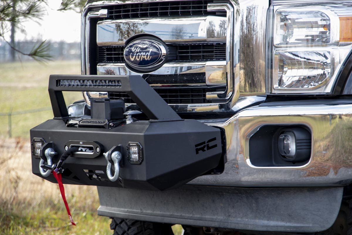 EXO Winch Mount Kit | Ford F-250 / F-350 Super Duty 2WD / 4WD (2011-2016)