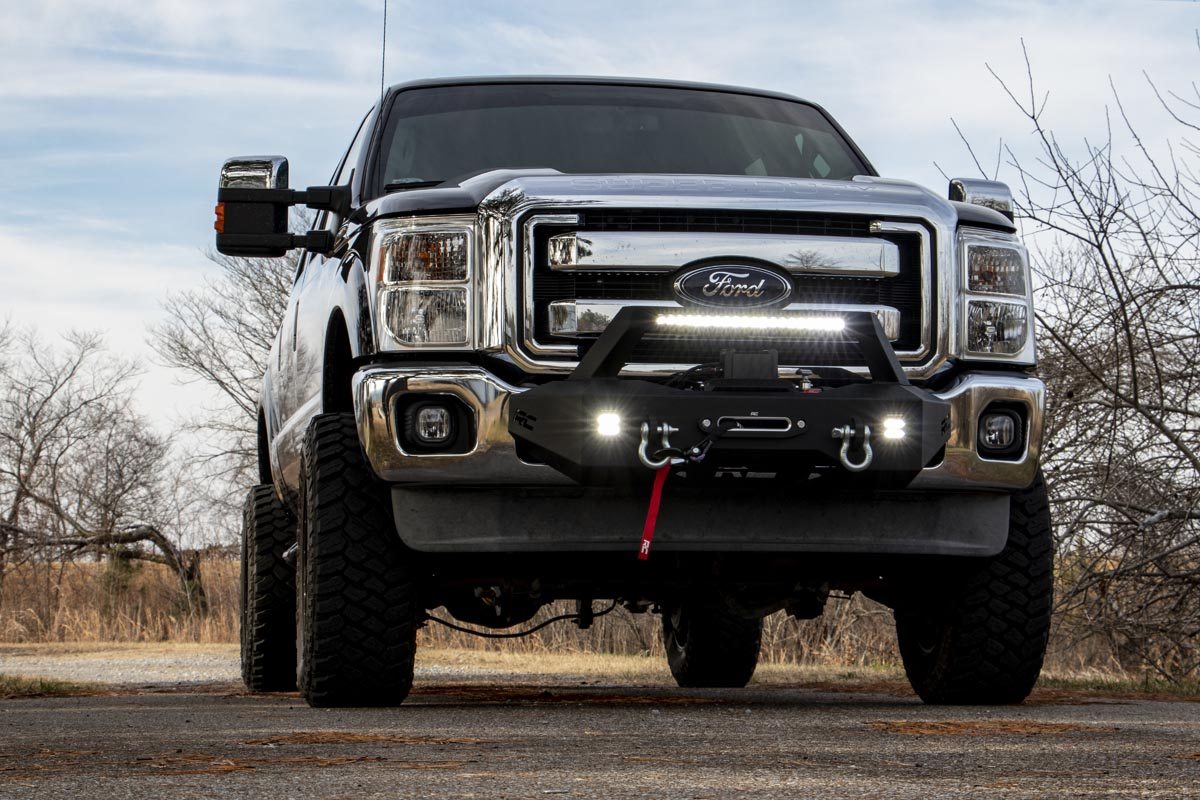 EXO Winch Mount Kit | Ford F-250 / F-350 Super Duty 2WD / 4WD (2011-2016)